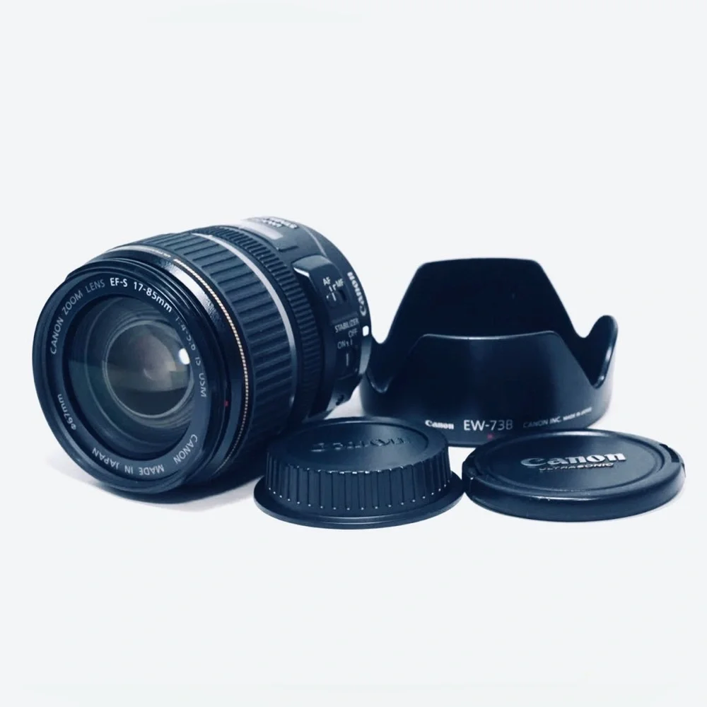 Canon EF-S 17-85mm F/4-5.6 IS USM Zoom Lens Near Mint Tested Working Conditions